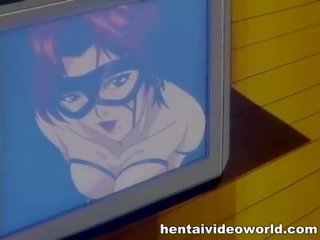 Big boobs hentai movie with lesbo fun in blumbang