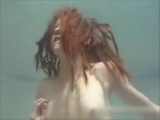 Dreadlocks keparat di bawah air, gratis di bawah air situs gratis kotor film klip