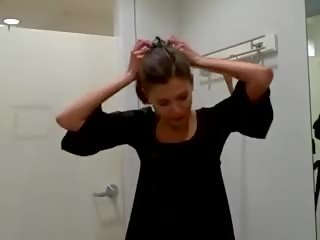 Michelle in the Changing Room, Free In Changing Room sex film
