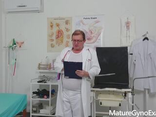 Physical Exam and Pussy Fingering of Czech Peasant Woman: Gyno Fetish ripened adult clip