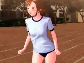 Delicate hentai schoolgirl gets fucked by her coed