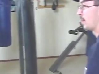 Privat-gym&comma; هو علبة اللعنة لها أين أبدا هو تريد - mouth&comma; كس و الحمار - محظوظ رجل