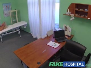 FakeHospital Blonde Womans Headache Cured by prick and her Squirting Orgasms