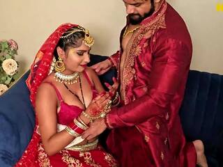 Ακραίο άγριο και βρόμικο αγάπη κατασκευή με ένα newly παντρεμένος/η δέση ζευγάρι honeymoon παρακολουθείστε τώρα ινδικό Ενήλικος ταινία
