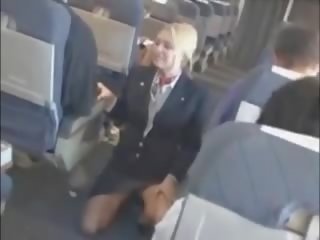 Flight attendent sucks বাড়া