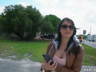 Jessi y su bangin’ paseo a través de hialeah en bangbus (bb15050)