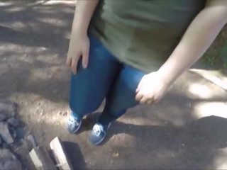 Lost Hiker daughter Gets Fucked And Takes Anal Creampie
