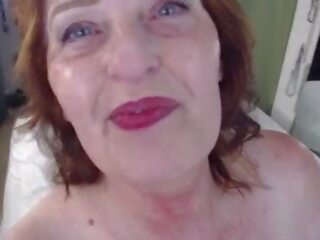 986 Surprise video for Sean telling him&comma; no BEGGING him to BREED me from grown Redhead DawnSkye1962