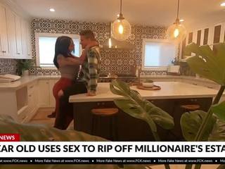 Latina Uses adult clip To Steal From A Millionaire dirty film videos