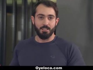 OyeLoca - Latina Cleaner Cleans House And Cock!