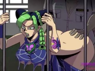 Jolyne Kujo Gets her Thicc Ass Interrogated &lpar;Jojo's Bizarre Adventure Commission&rpar;