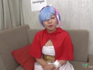 Японки riho в тя любими аниме костюм идва към интервю с нас при tenshigao - пенис смучене и топка близане аматьори диван кастинг 4k &lbrack;part 2&rsqb;