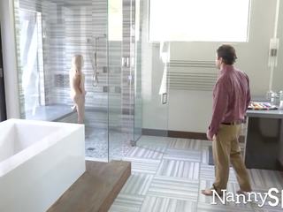 NannySpy Thief nanny fucked after caught stealing a dildo Bella Rose