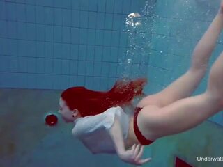 Underwater swimming deity Alice Bulbul